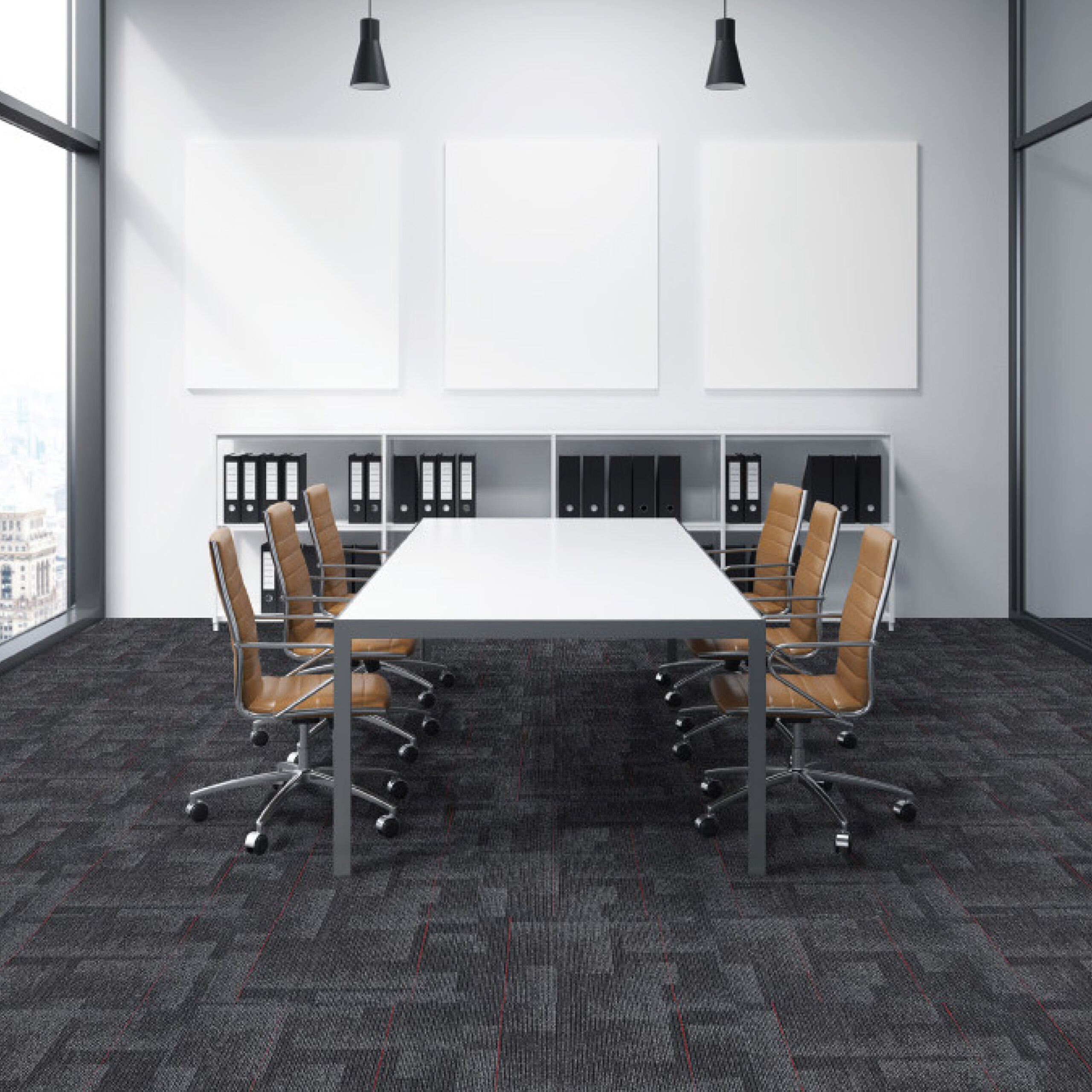 “City&CityLines” Acoustic Carpet Tile